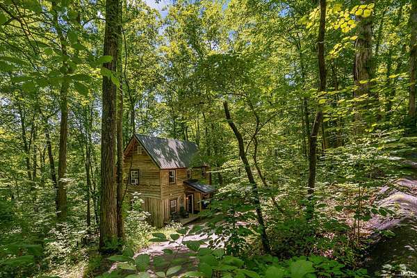 1.53 Acres of Land with Home for Sale in Nashville, Indiana