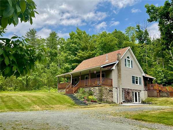12.7 Acres of Land with Home for Sale in Pine City, New York