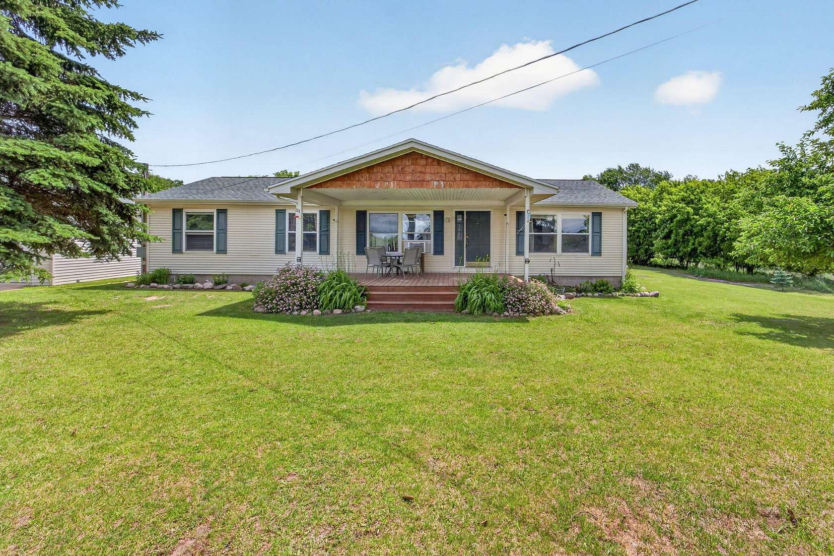 4 Acres of Land with Home for Sale in Edmore, Michigan