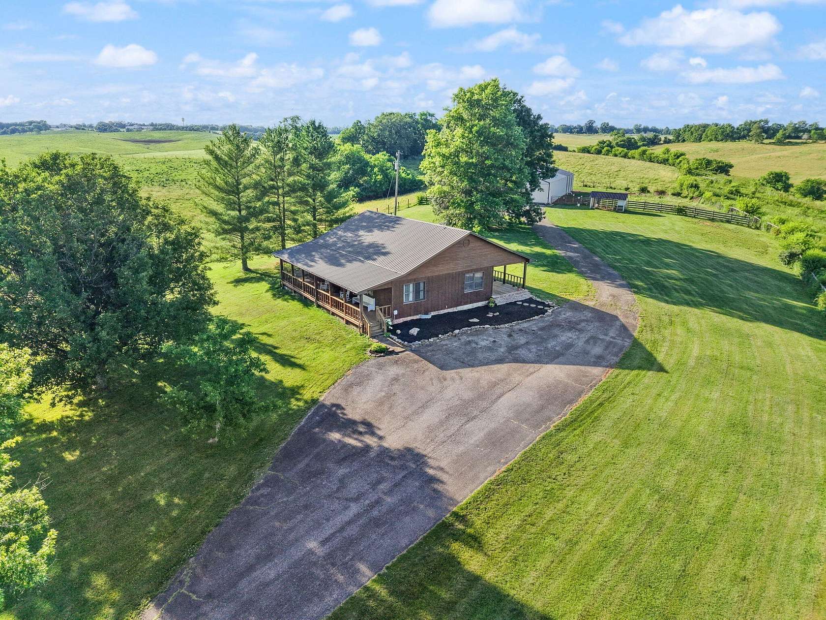 9.6 Acres of Land with Home for Sale in Mount Sterling, Kentucky