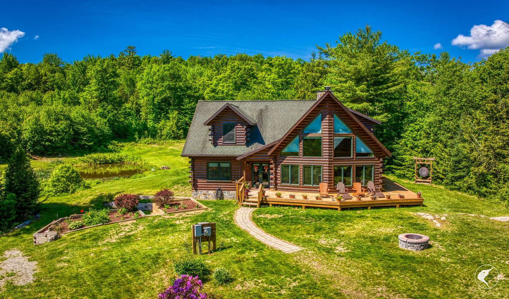 76.5 Acres of Recreational Land with Home for Sale in Crown Point, New York