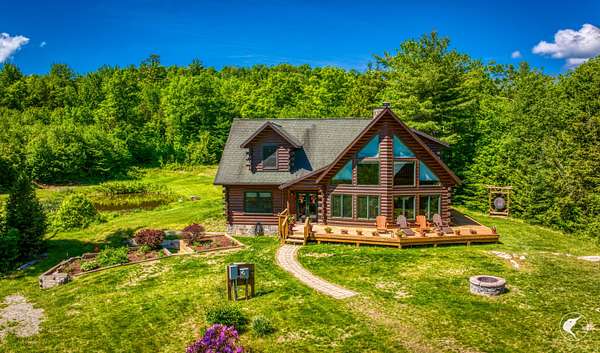 76.5 Acres of Recreational Land with Home for Sale in Crown Point, New York