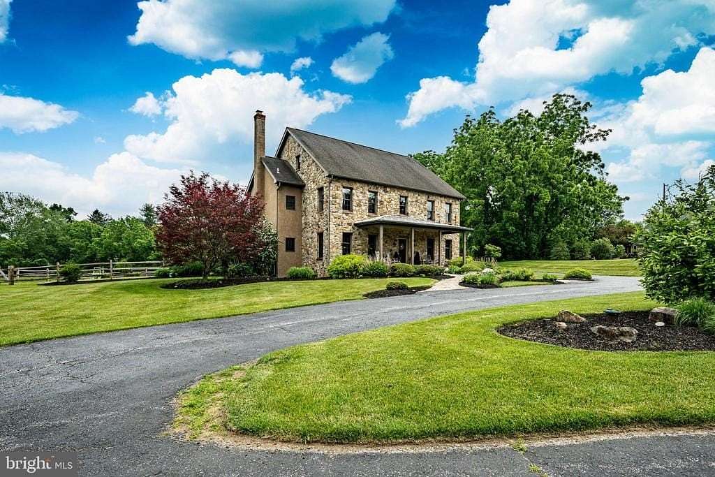 5.86 Acres of Land with Home for Sale in Downingtown, Pennsylvania