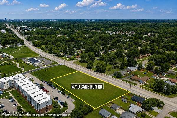 2 Acres of Commercial Land for Sale in Louisville, Kentucky