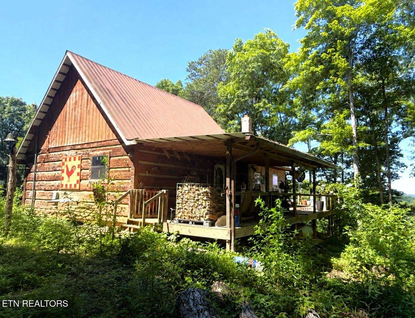 43 Acres of Land with Home for Sale in Newport, Tennessee