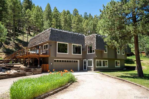 2.52 Acres of Land with Home for Sale in Bailey, Colorado