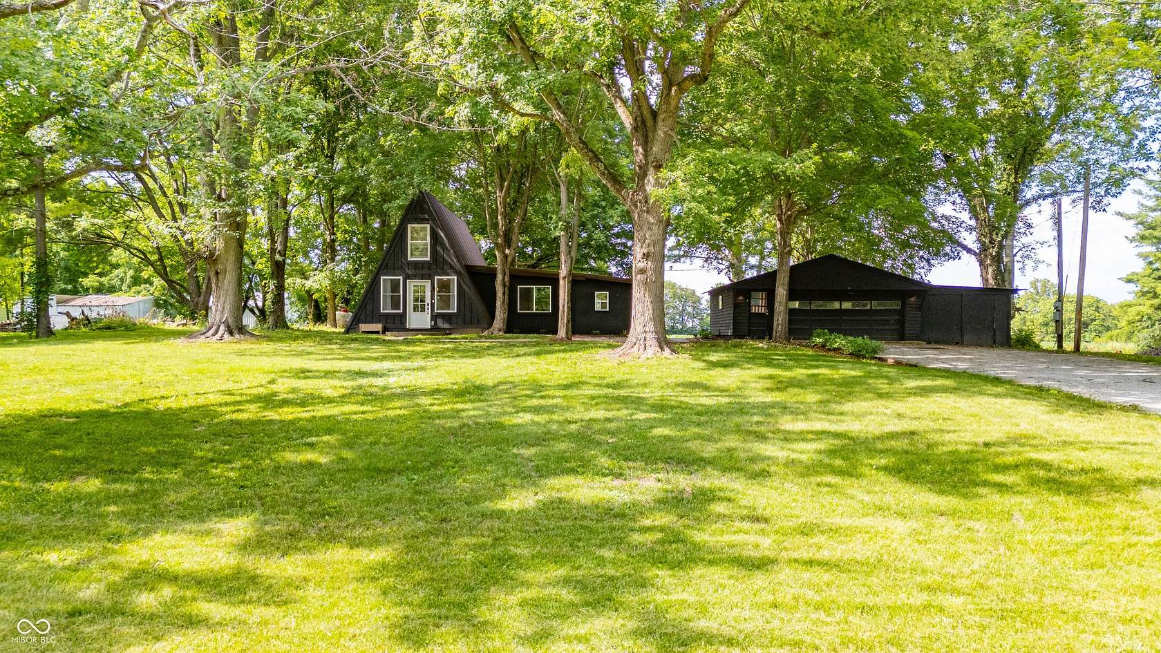 1.52 Acres of Land with Home for Sale in Pendleton, Indiana