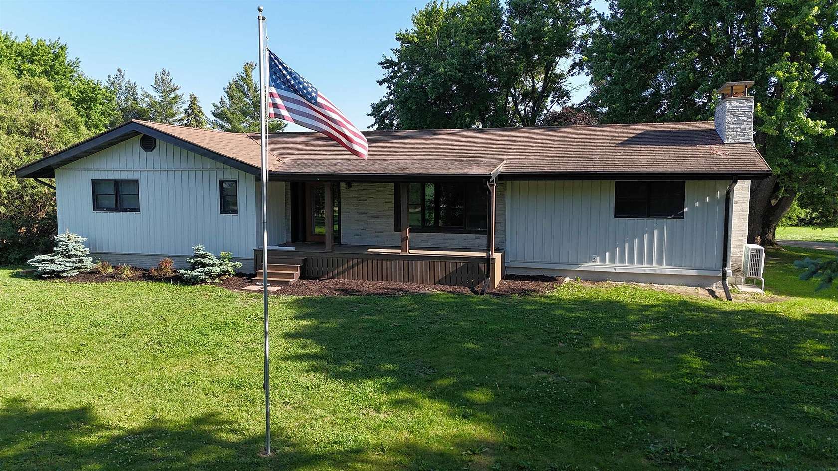 4.3 Acres of Land with Home for Sale in Cresco, Iowa