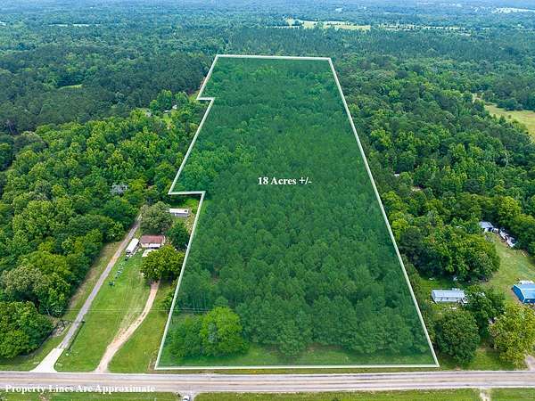 18 Acres of Recreational & Residential Land for Sale in Winona, Texas