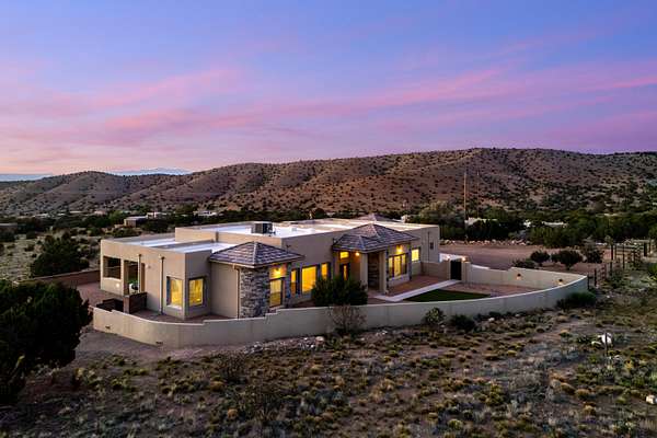 1.64 Acres of Land with Home for Sale in Placitas, New Mexico