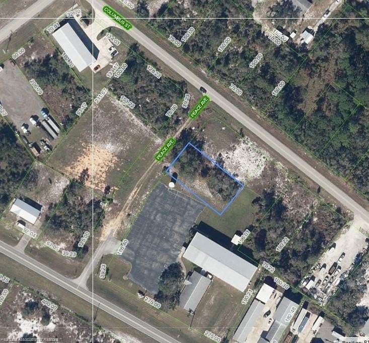 0.28 Acres of Commercial Land for Sale in Lake Placid, Florida