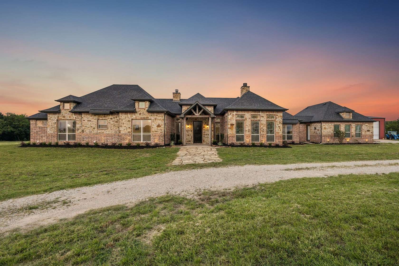 40 Acres of Agricultural Land with Home for Sale in Terrell, Texas