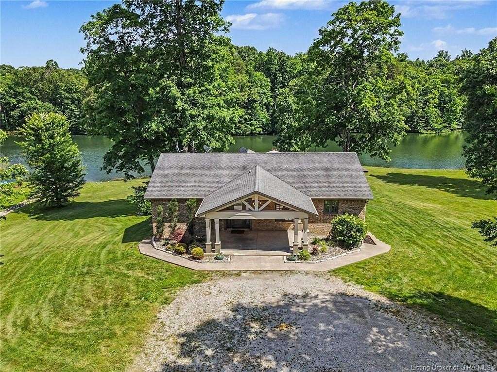 4.68 Acres of Land with Home for Sale in Scottsburg, Indiana