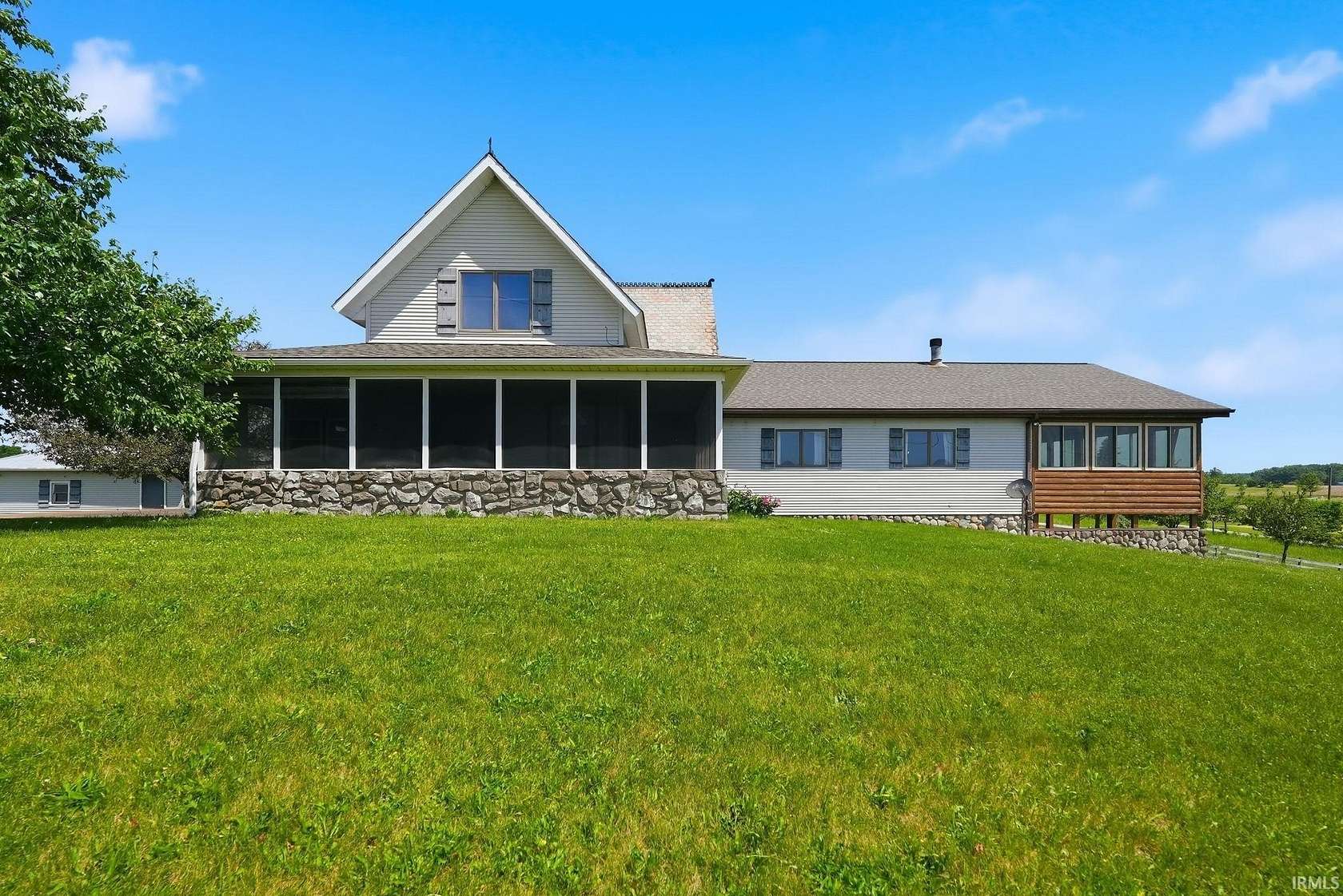 4.5 Acres of Land with Home for Sale in Columbia City, Indiana