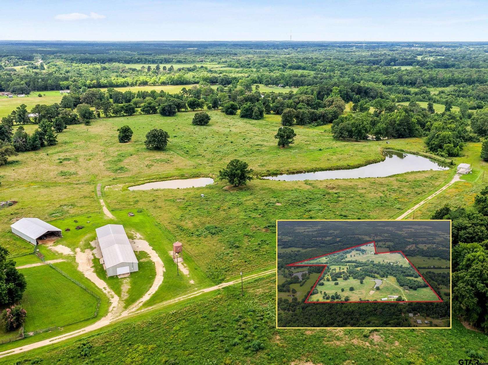 221 Acres of Land for Sale in Mount Pleasant, Texas