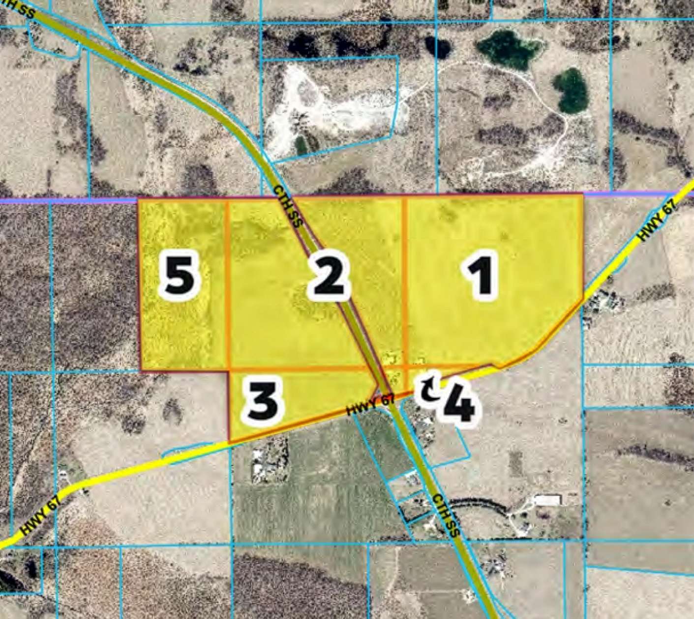 103 Acres of Agricultural Land for Sale in Campbellsport, Wisconsin