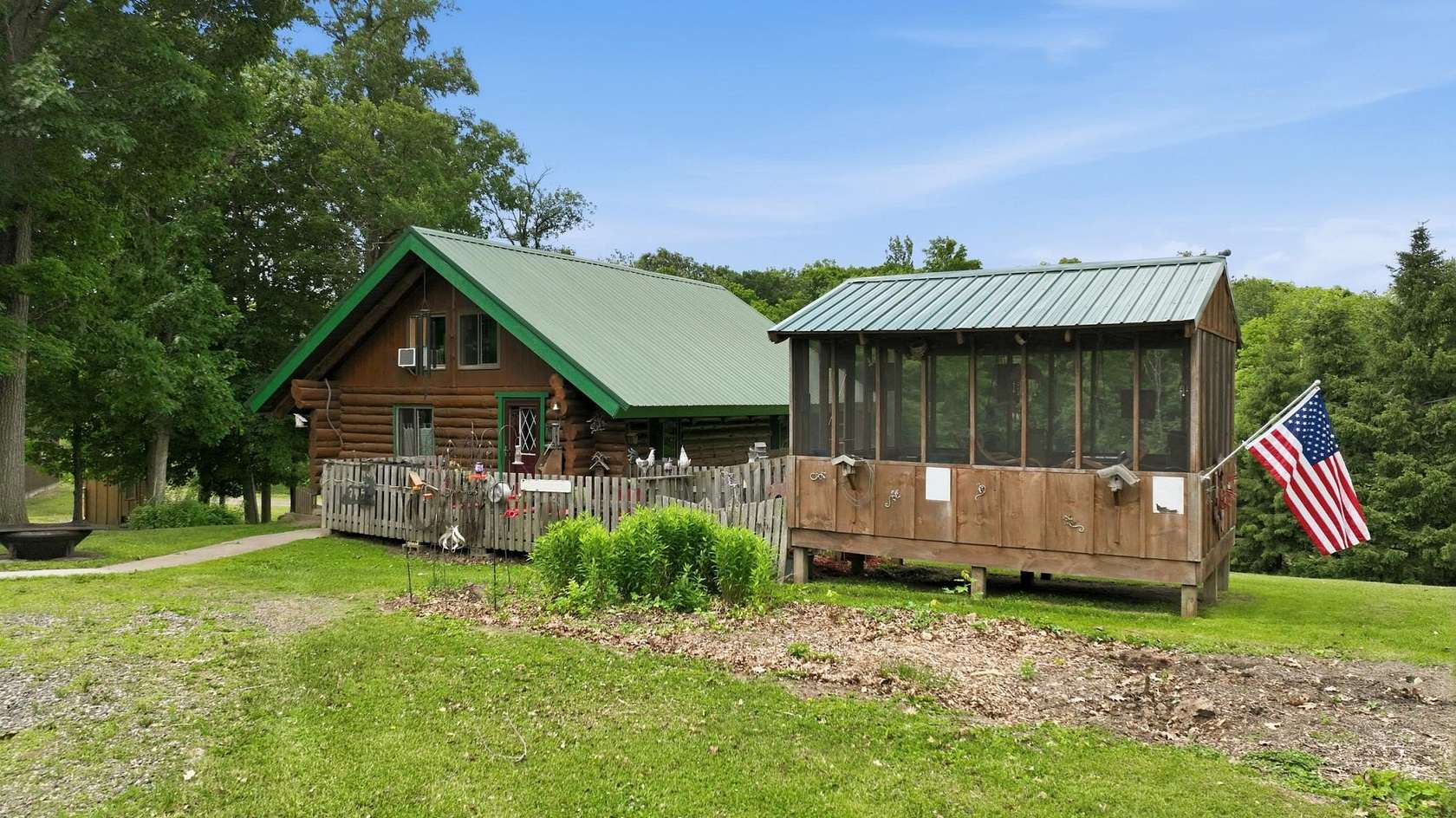 30 Acres of Recreational Land with Home for Sale in Cumberland, Wisconsin