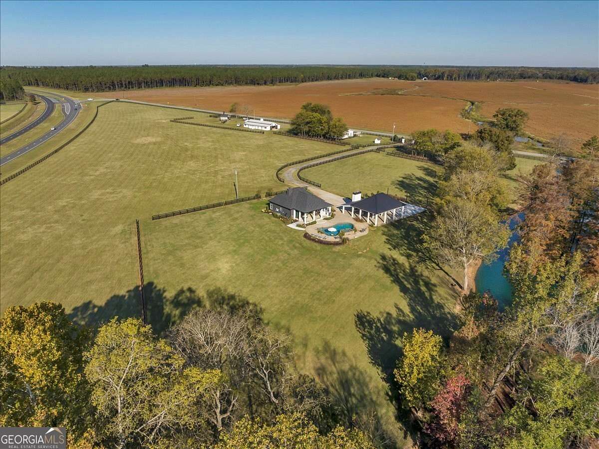25 Acres of Recreational Land with Home for Sale in Perry, Georgia