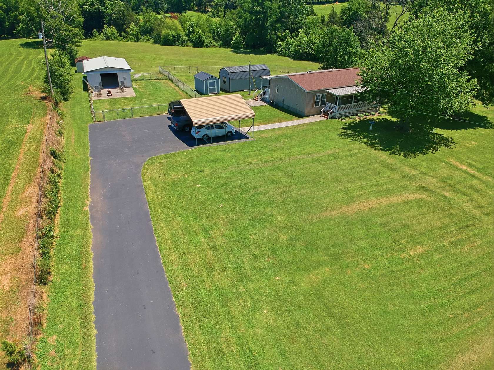 3.34 Acres of Land with Home for Sale in Morrison, Tennessee