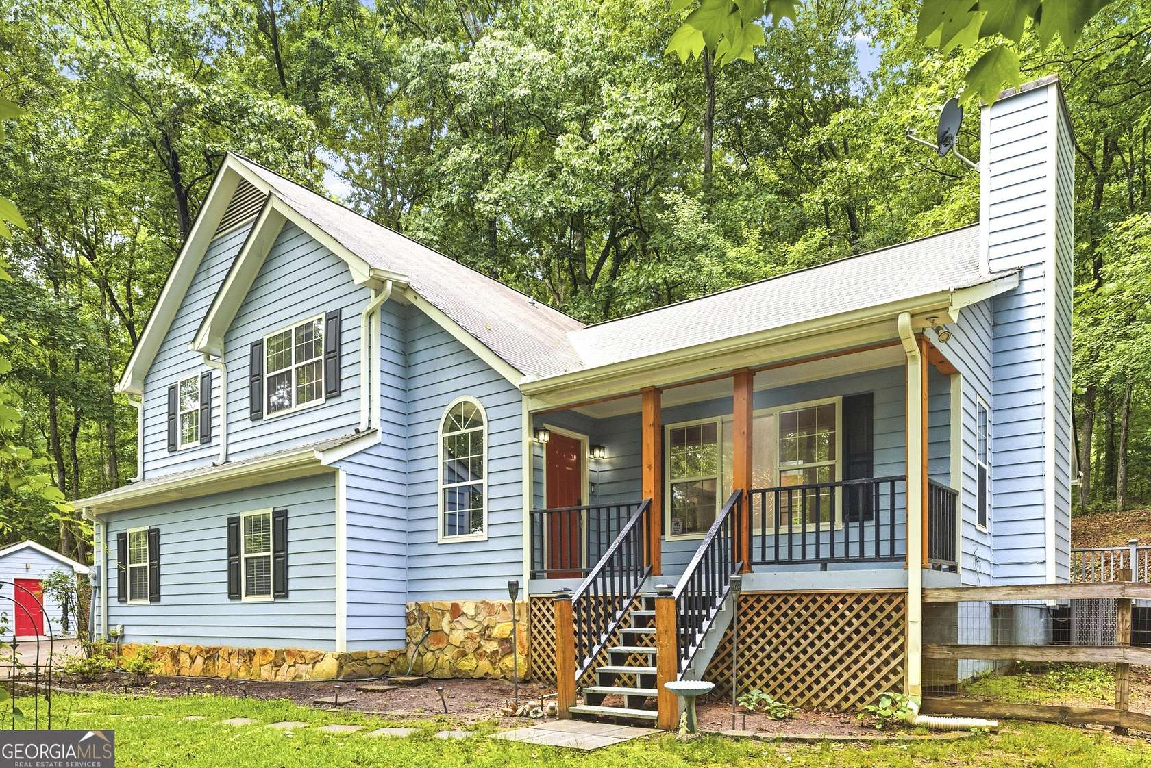 6.14 Acres of Land with Home for Sale in Fairburn, Georgia