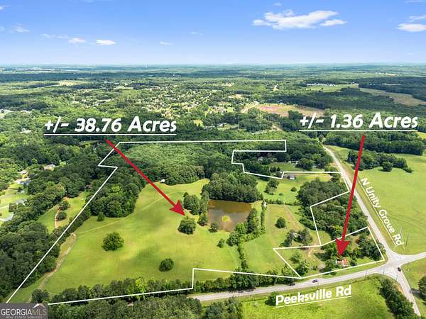 40.1 Acres of Land for Sale in Locust Grove, Georgia
