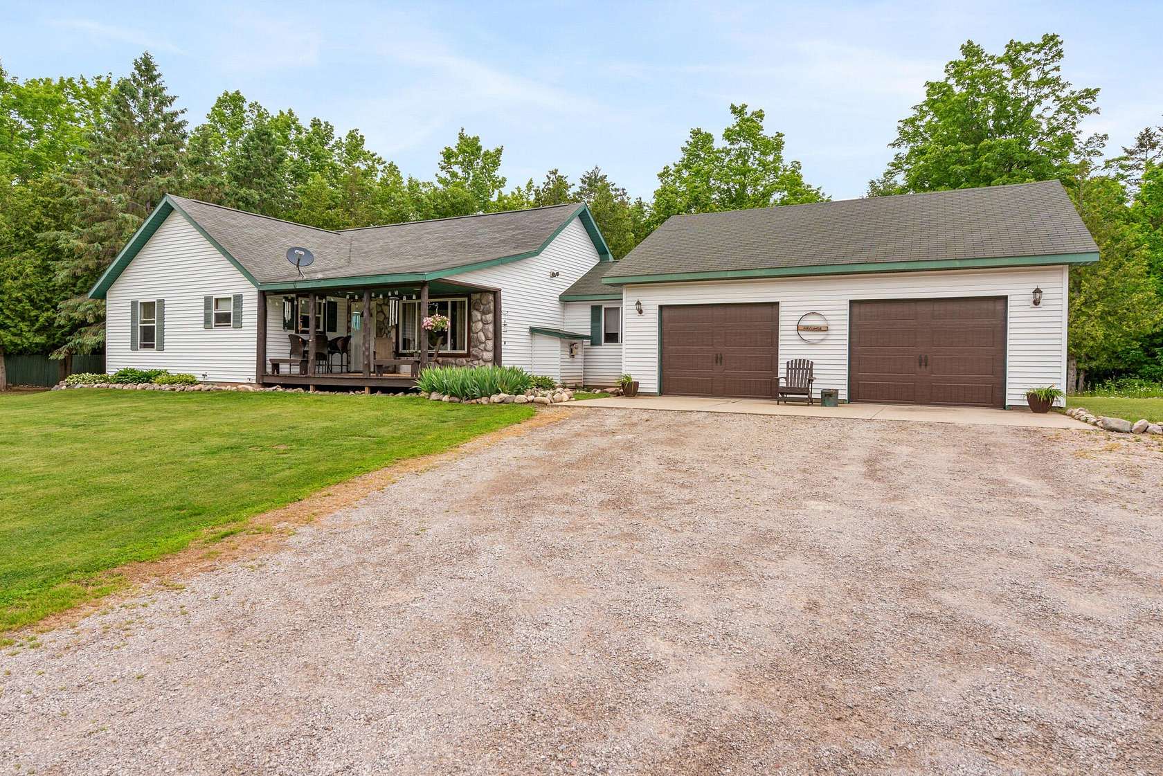 2 Acres of Land with Home for Sale in Onaway, Michigan