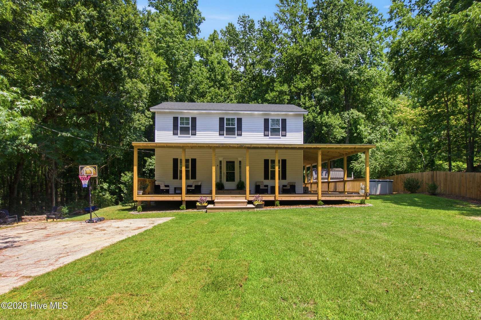 2 Acres of Land with Home for Sale in Blounts Creek, North Carolina