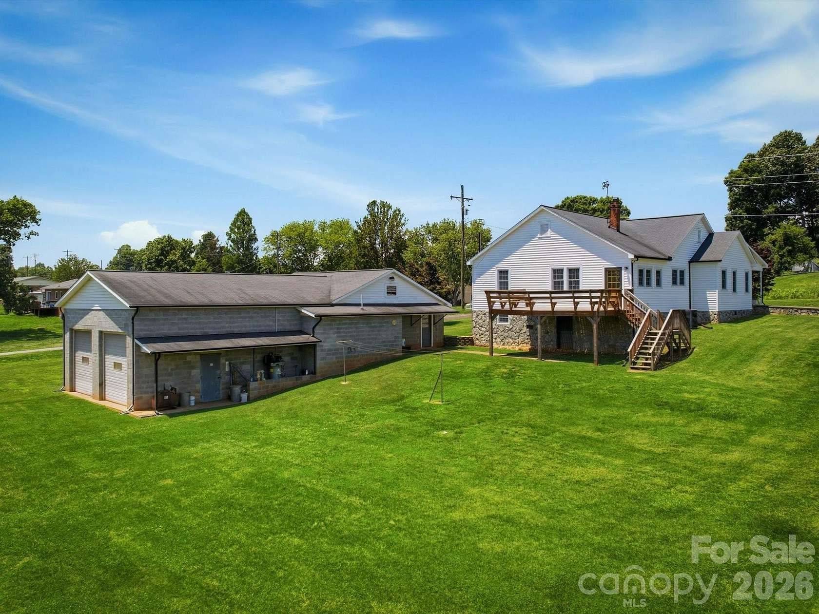 4 Acres of Land with Home for Sale in Morganton, North Carolina