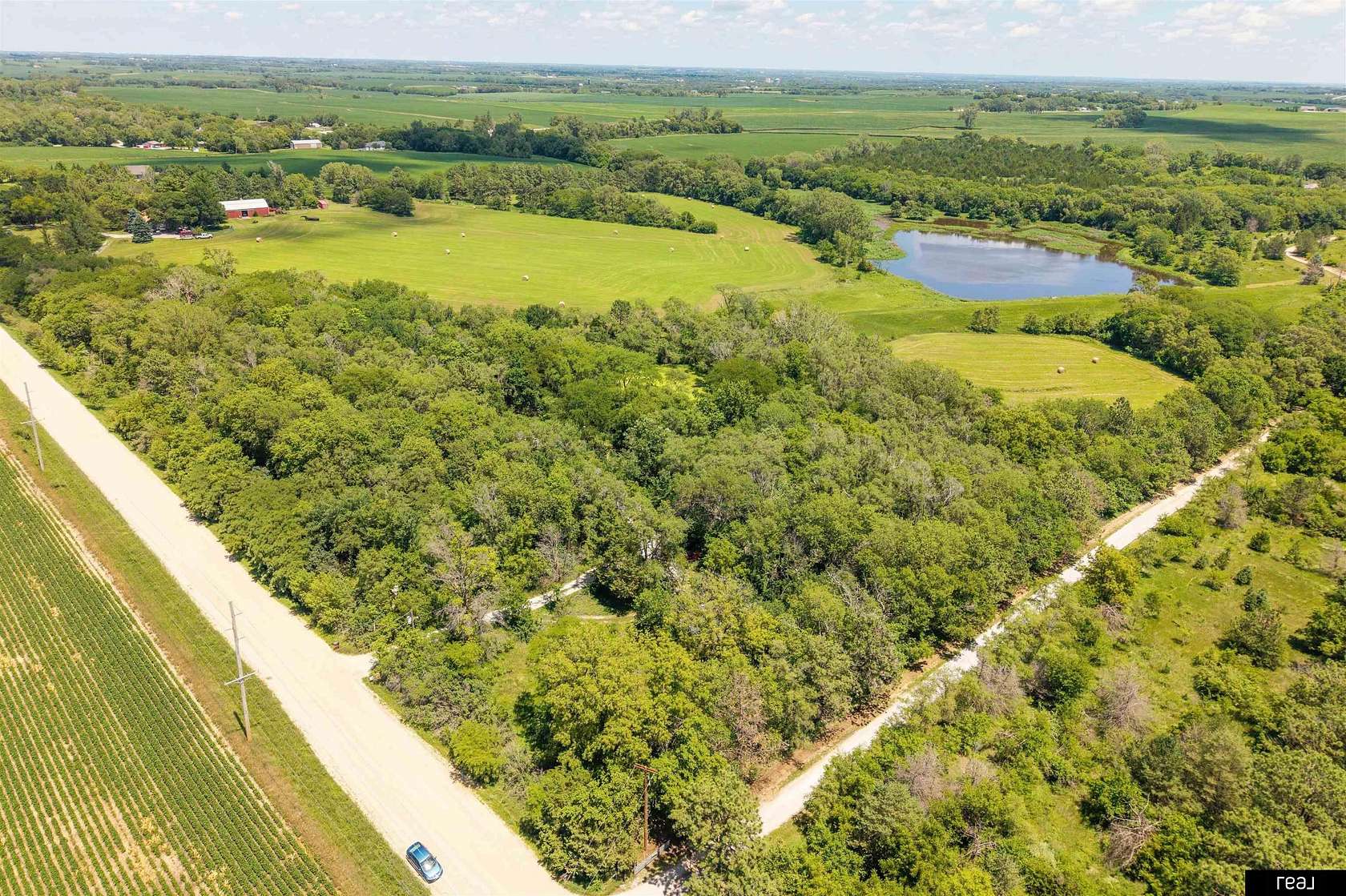 5.35 Acres of Land with Home for Sale in Bennet, Nebraska