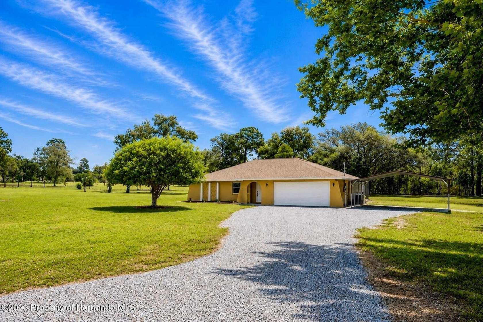 2.5 Acres of Land with Home for Sale in Spring Hill, Florida