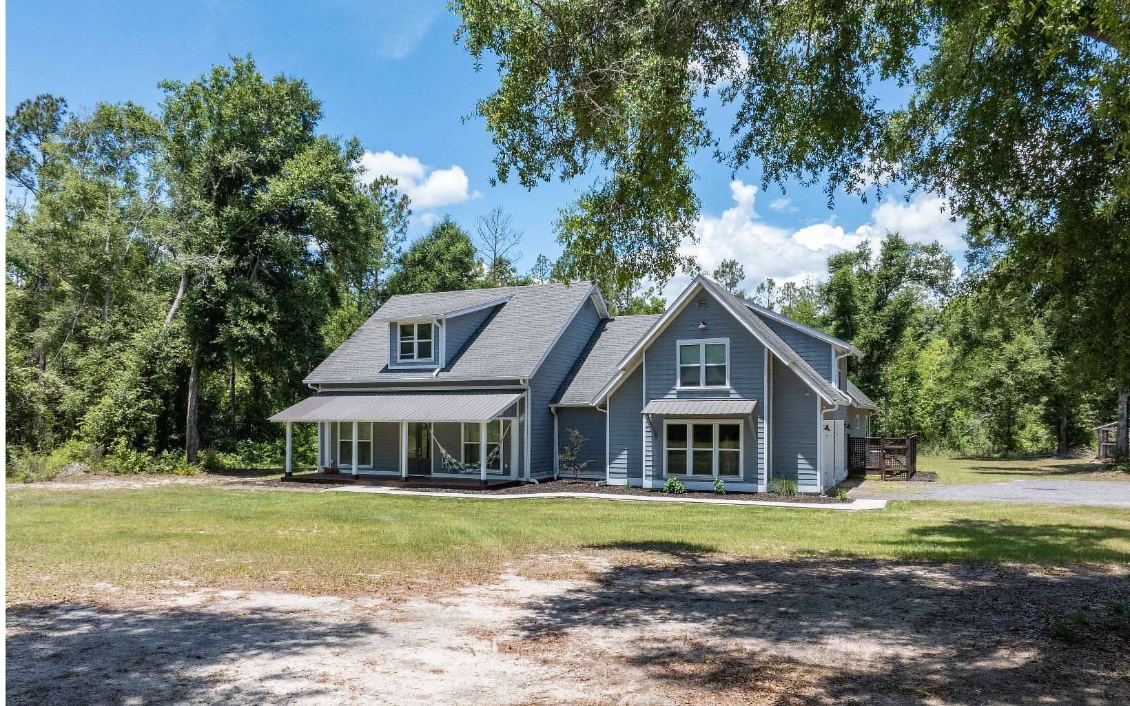 5.43 Acres of Land with Home for Sale in Live Oak, Florida