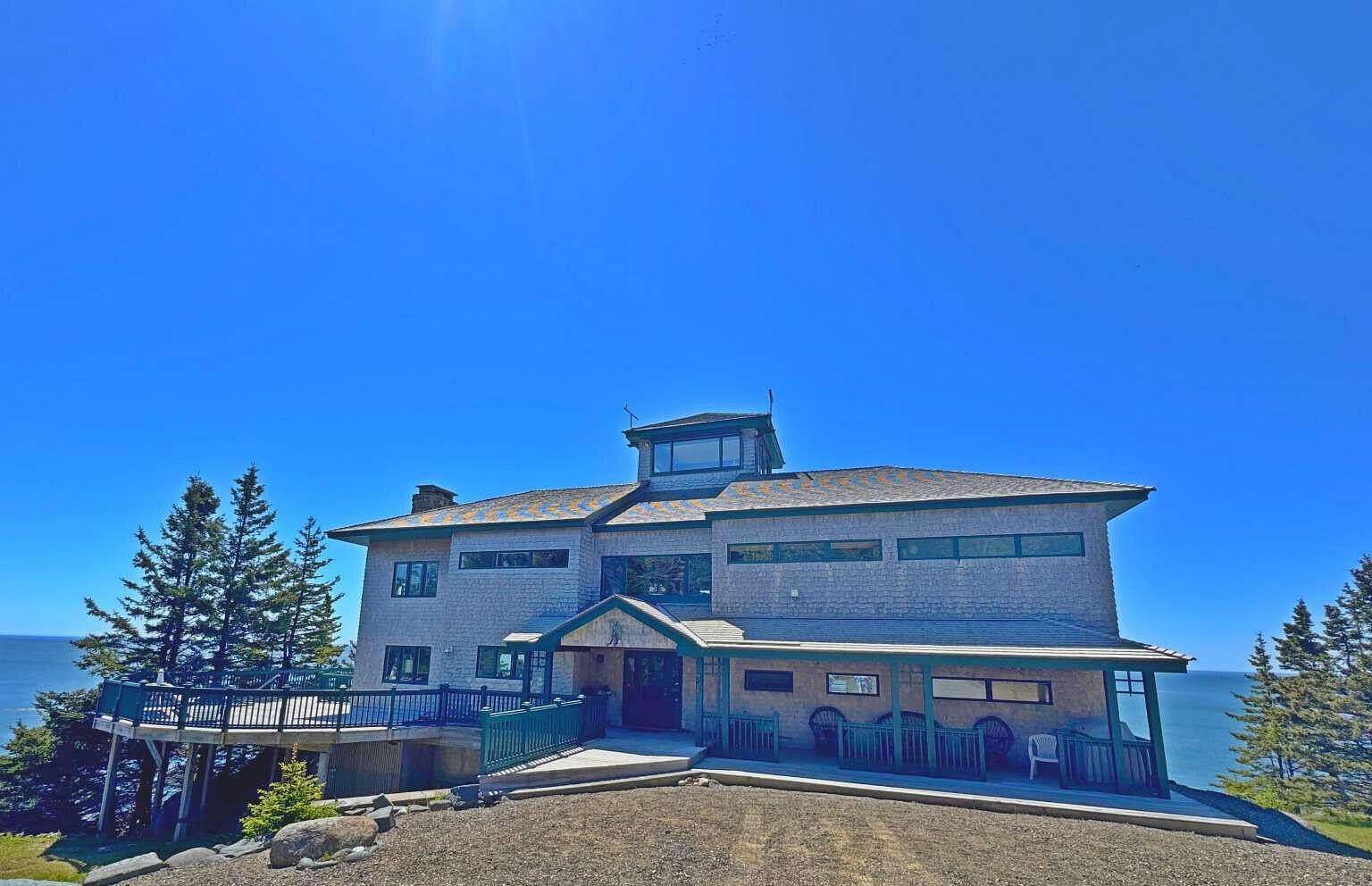 172 Acres of Recreational Land with Home for Sale in Cutler, Maine