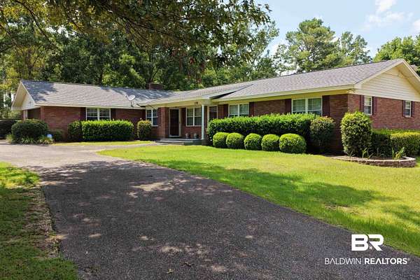 22.8 Acres of Land with Home for Sale in Atmore, Alabama
