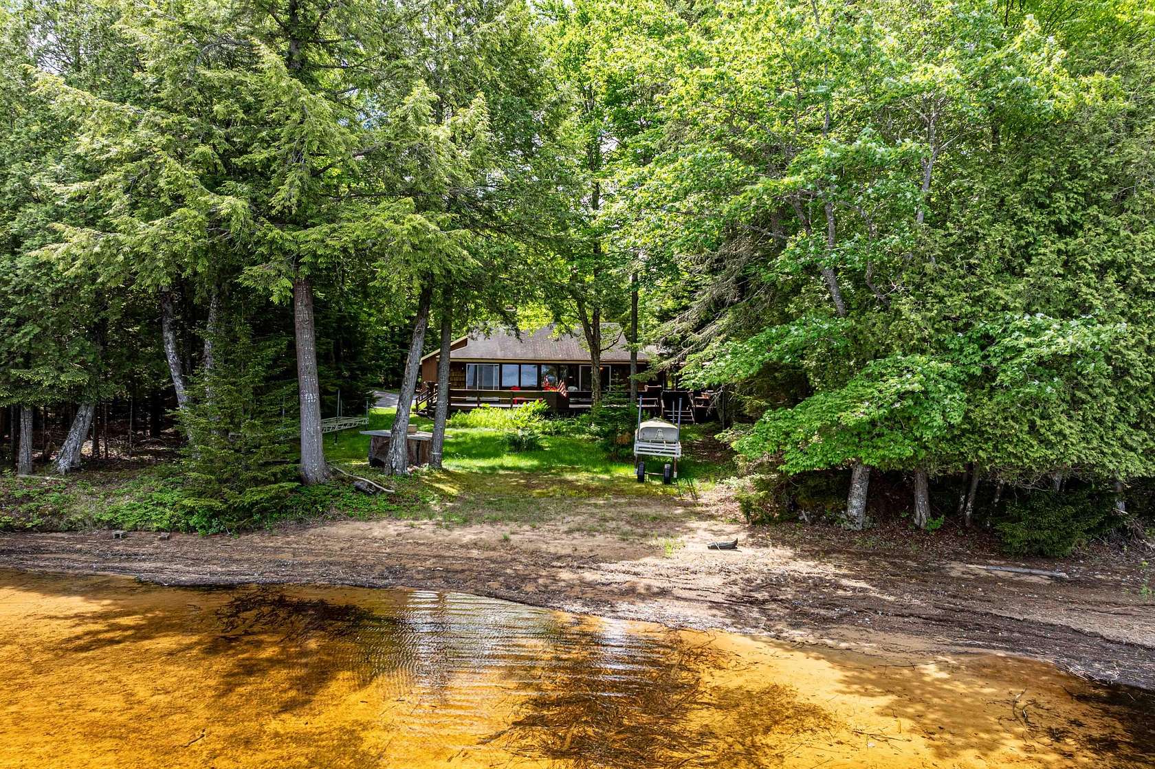 4.5 Acres of Land with Home for Sale in Eagle Bay, New York