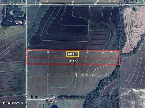 12.2 Acres of Land for Sale in Branch, Louisiana