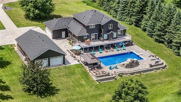 4.12 Acres of Land with Home for Sale in Avon Township, Minnesota