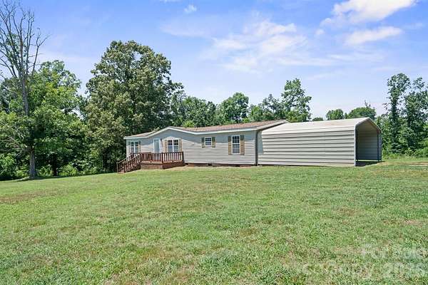 10.5 Acres of Land with Home for Sale in Statesville, North Carolina