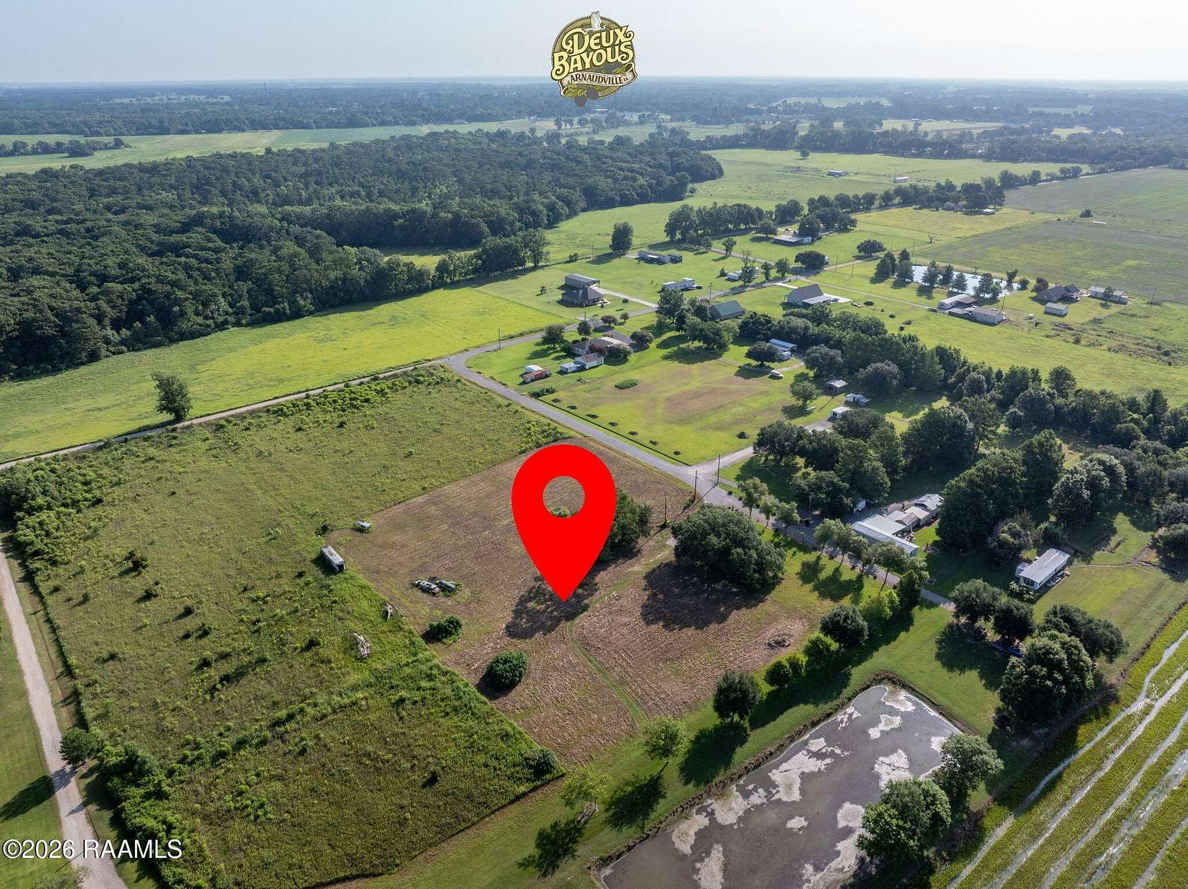 3 Acres of Residential Land for Sale in Arnaudville, Louisiana