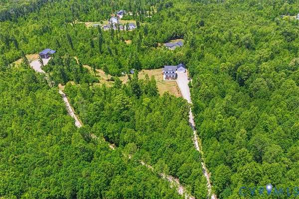 10.1 Acres of Recreational Land with Home for Sale in Powhatan, Virginia