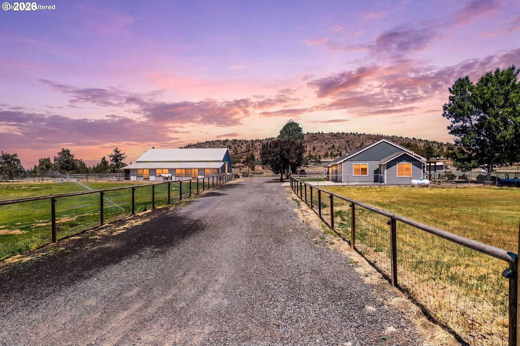 4.78 Acres of Land with Home for Sale in Redmond, Oregon