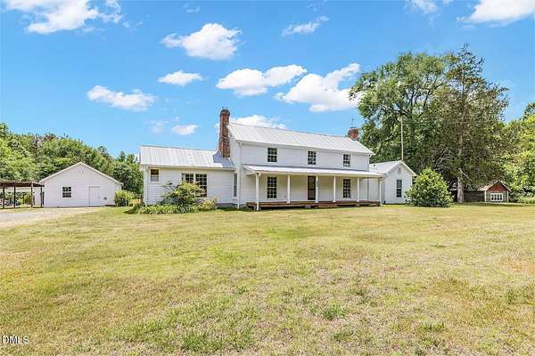 37.4 Acres of Land with Home for Sale in Oxford, North Carolina