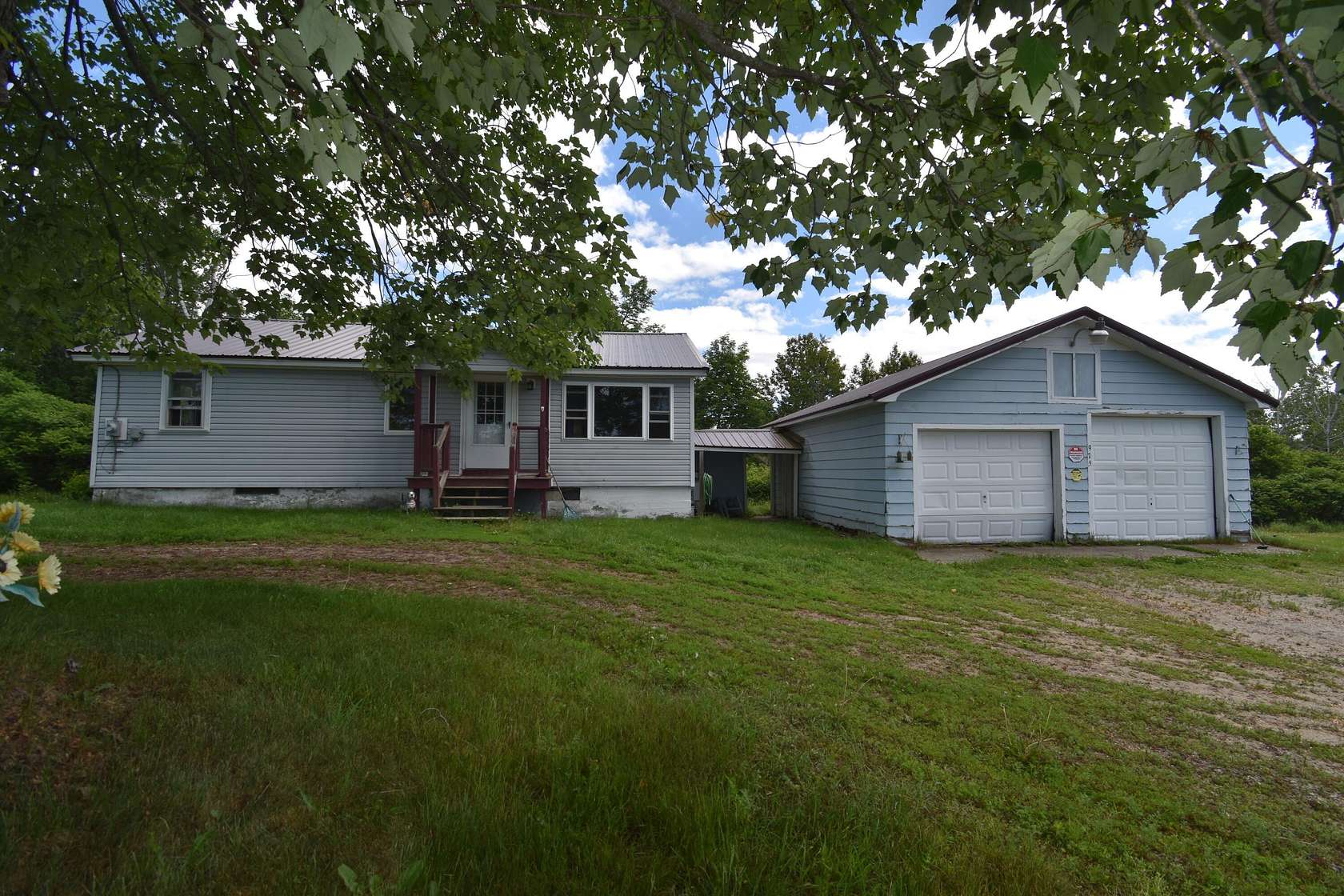 3 Acres of Land with Home for Sale in Hartland, Maine