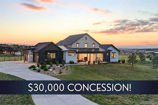 1.5 Acres of Land with Home for Sale in Franktown, Colorado