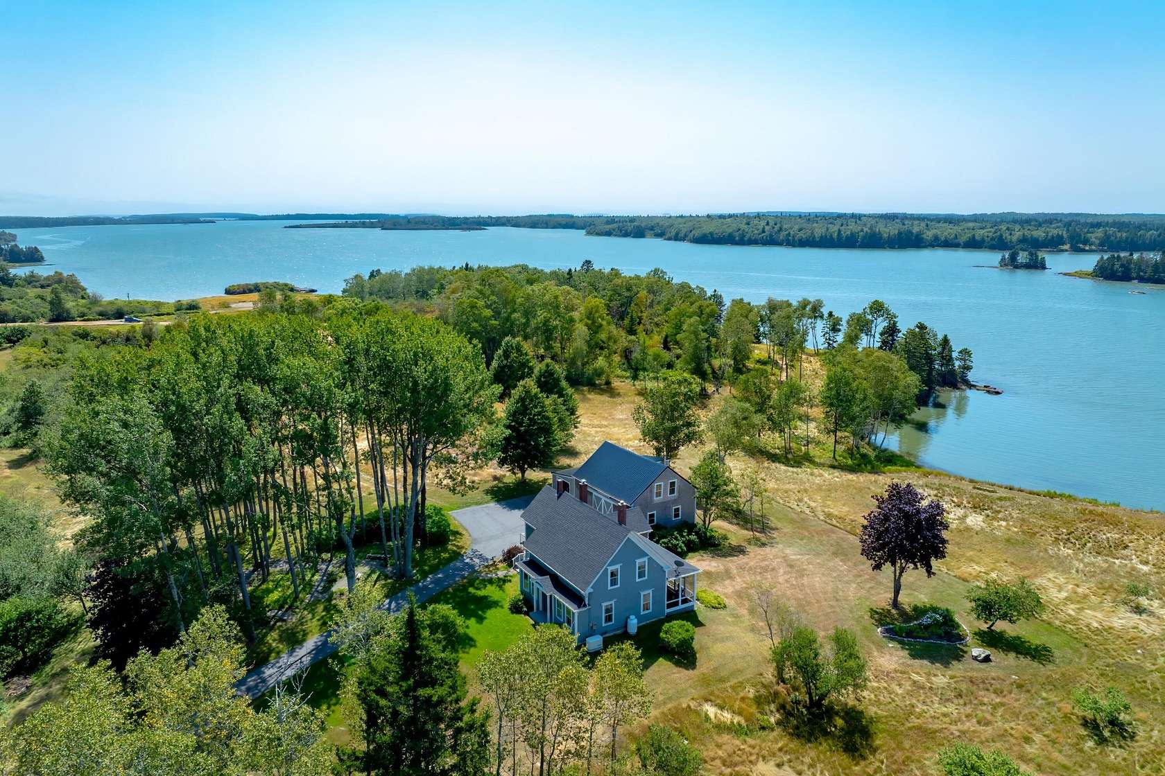 9.7 Acres of Land with Home for Sale in Jonesport, Maine