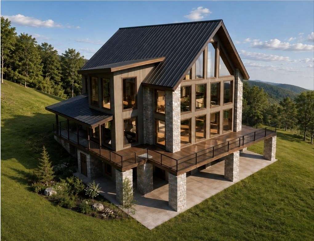 1.55 Acres of Land with Home for Sale in Ellijay, Georgia