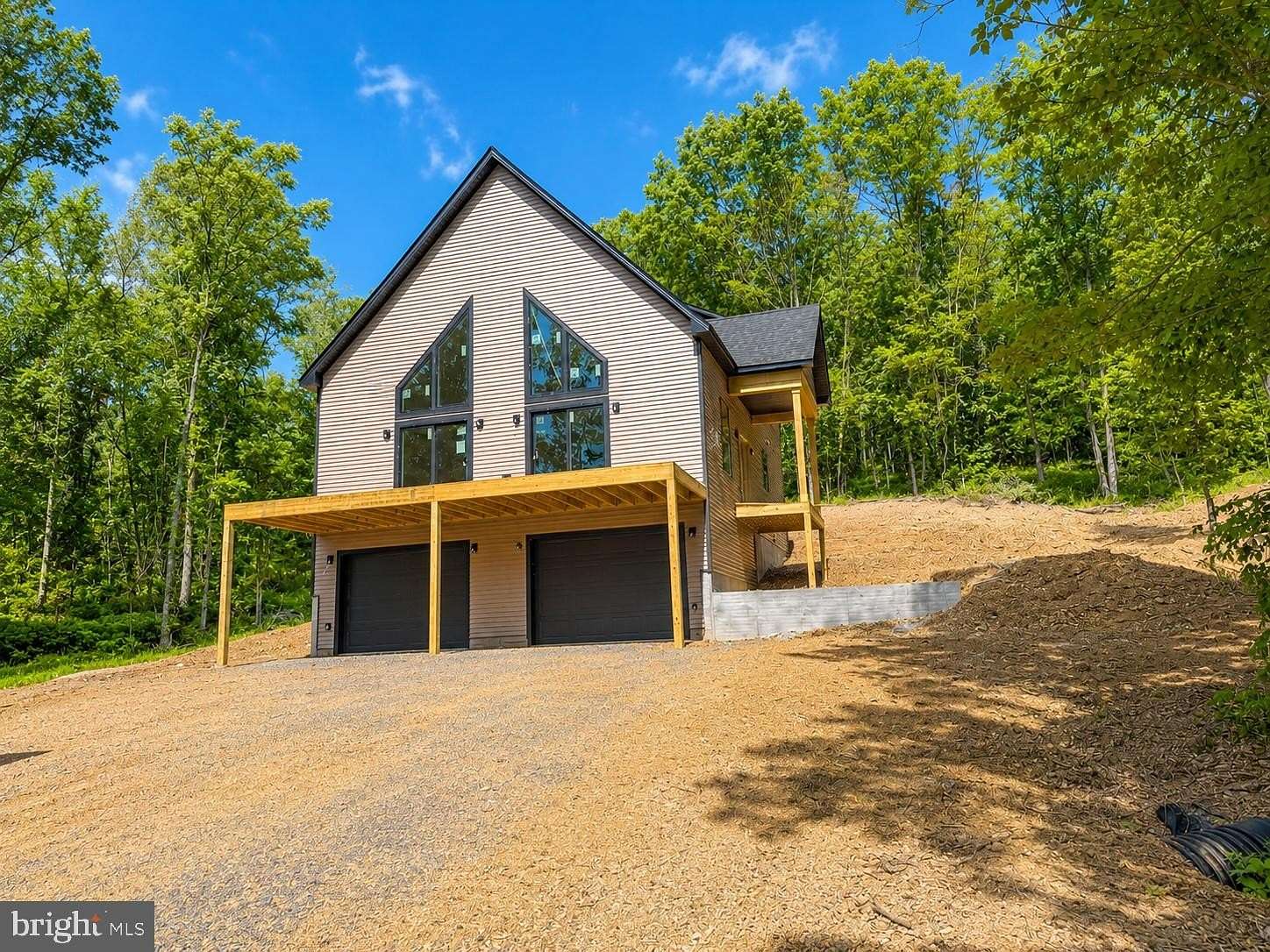 3.2 Acres of Land with Home for Sale in Hedgesville, West Virginia