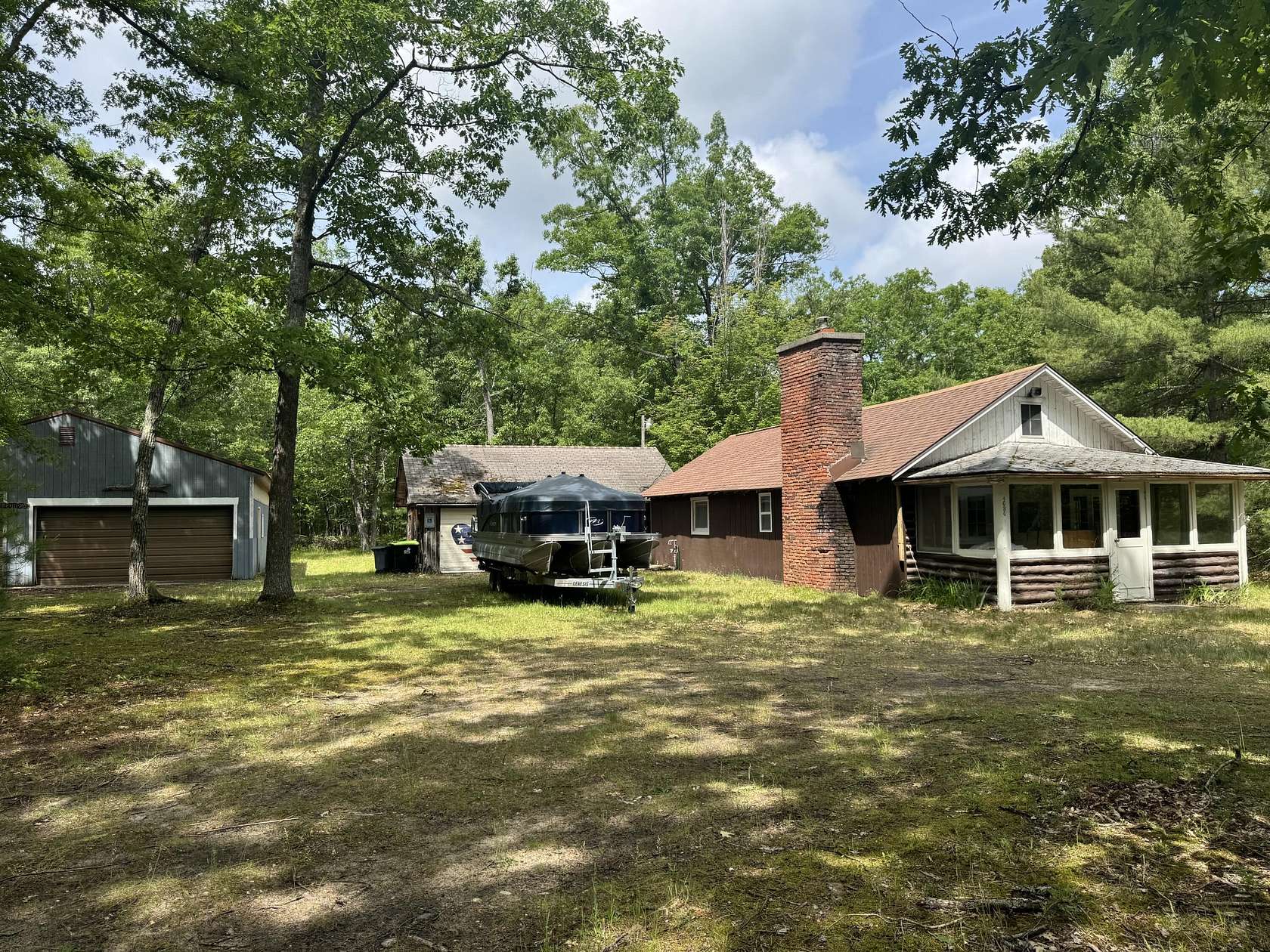 2.1 Acres of Land with Home for Sale in Indian River, Michigan