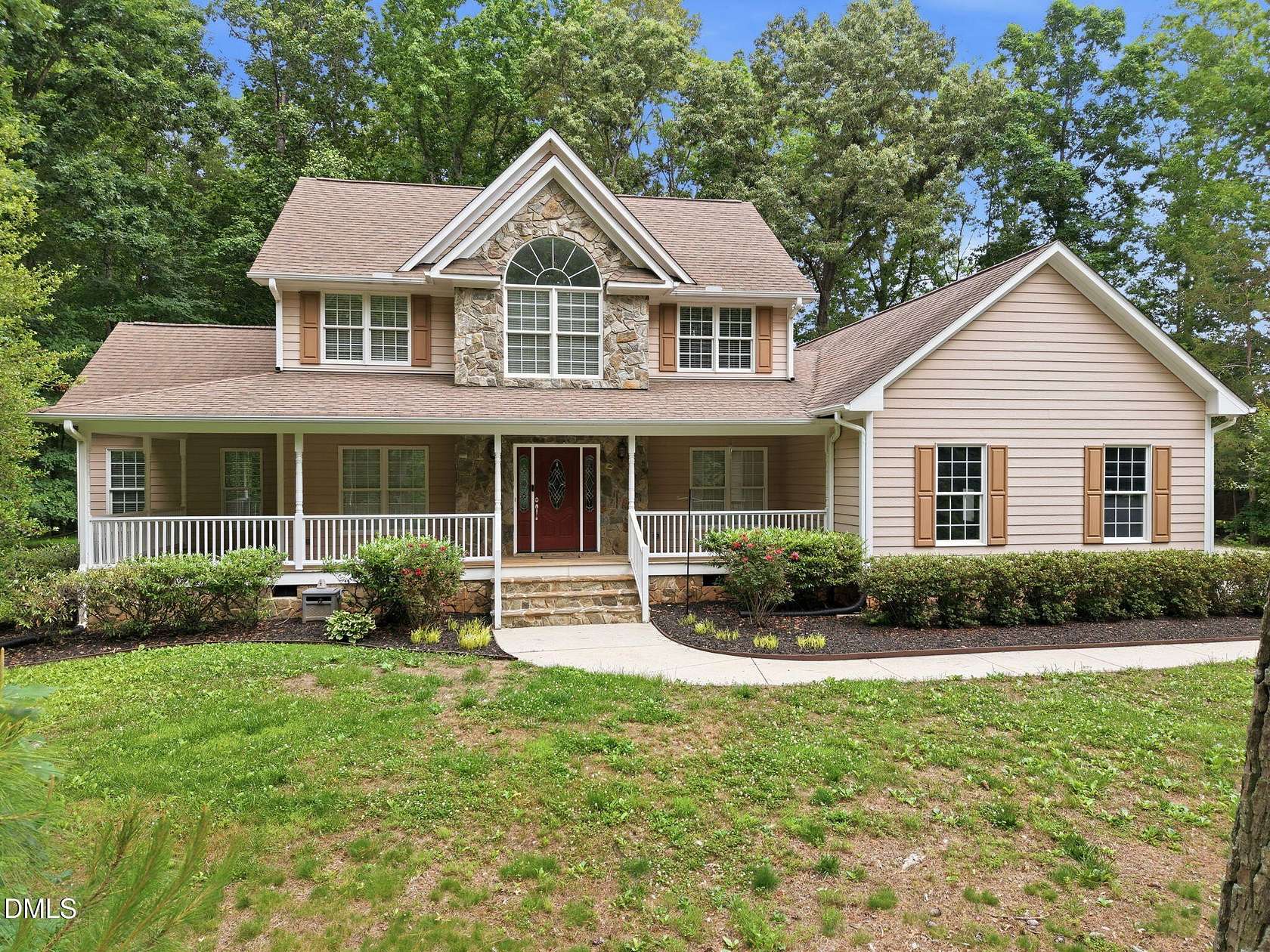 10 Acres of Land with Home for Sale in Rougemont, North Carolina