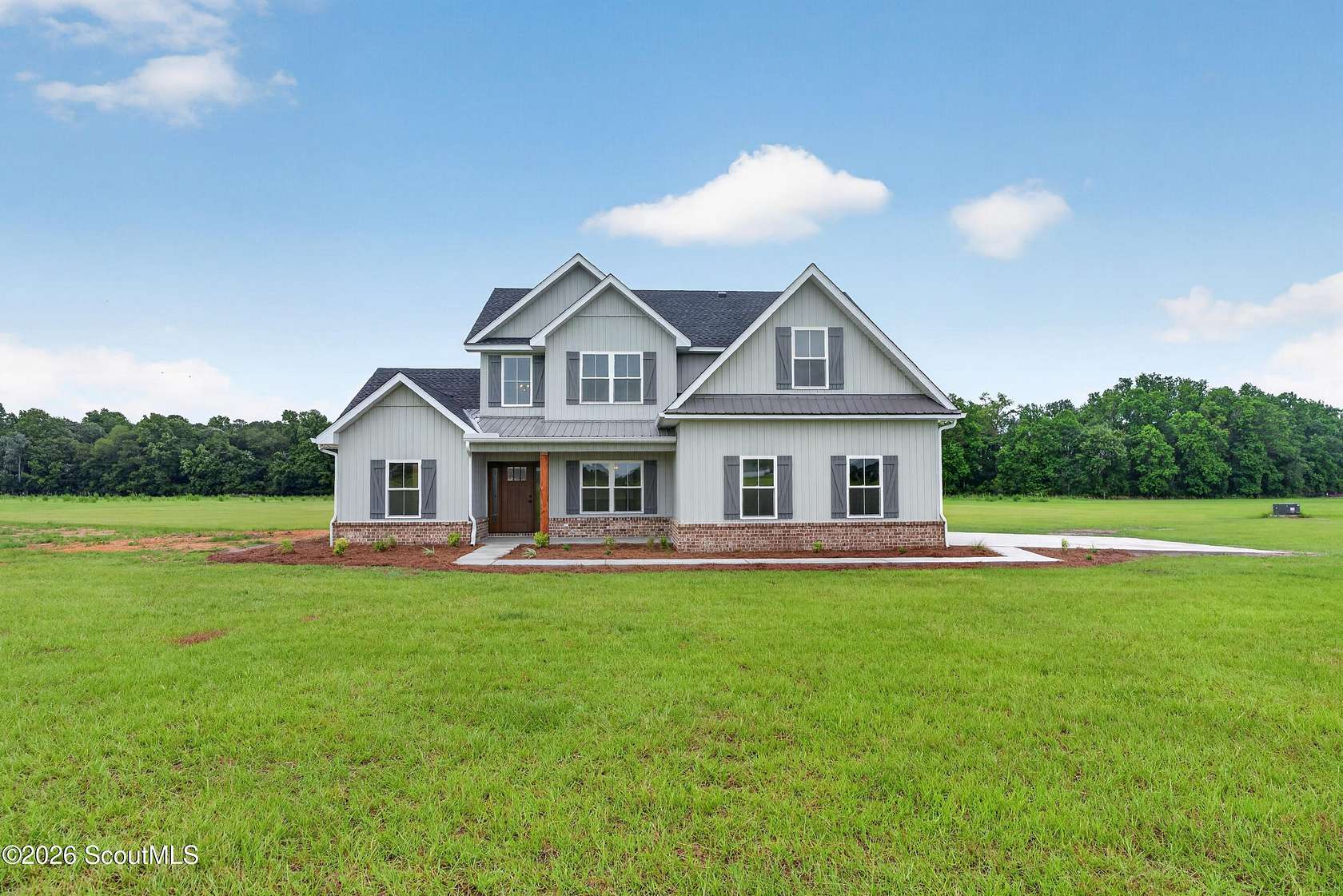 7.37 Acres of Land with Home for Sale in Blackshear, Georgia