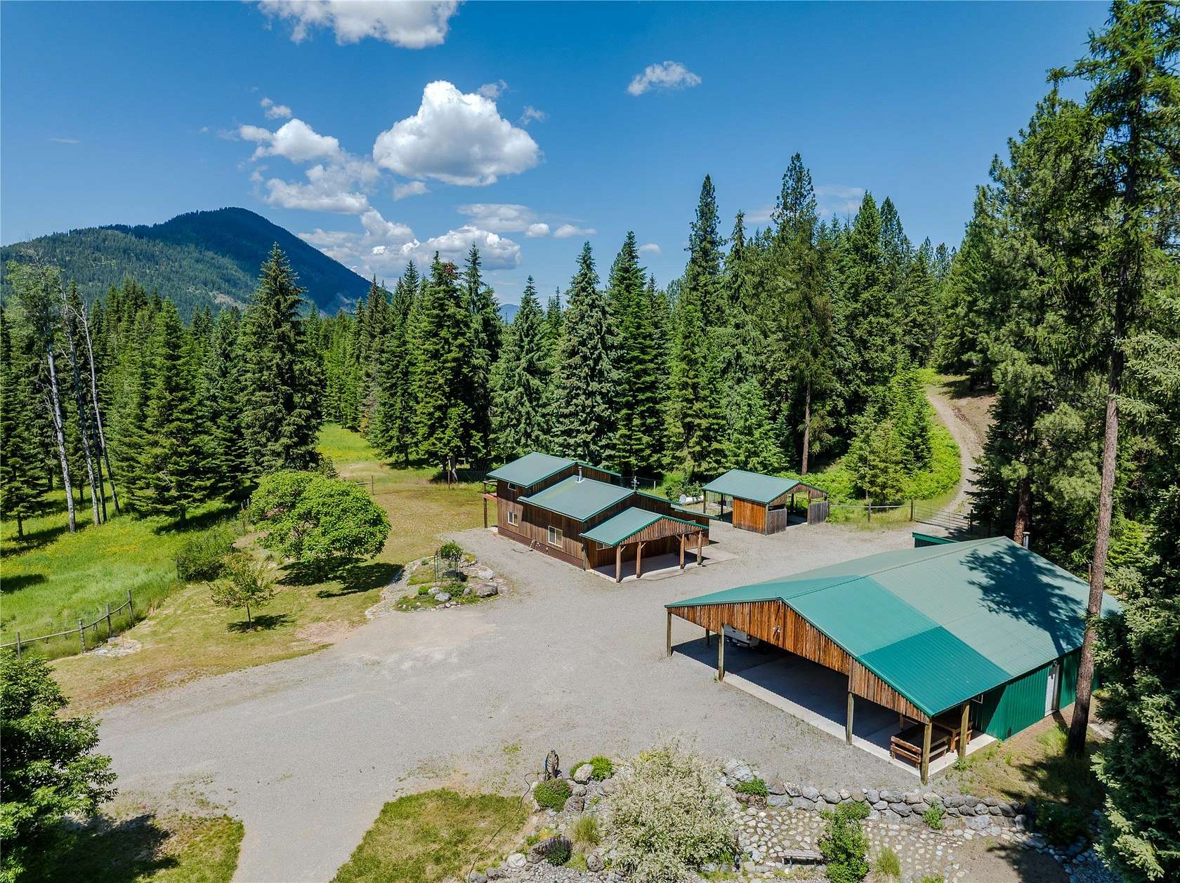 29.1 Acres of Land with Home for Sale in Trout Creek, Montana